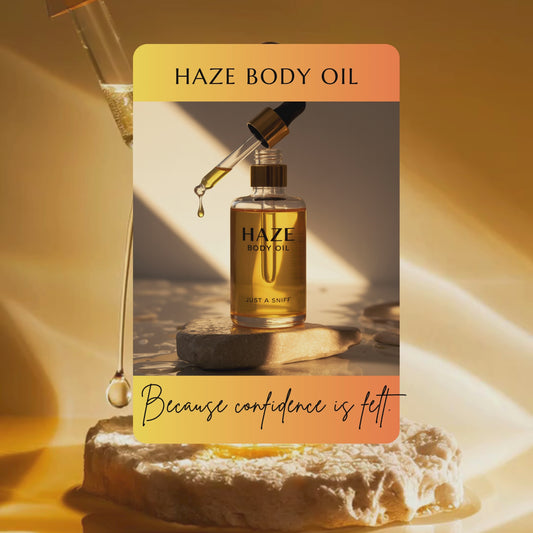 Haze Body Oil 2nd Skin – Vanilla Amber Glow